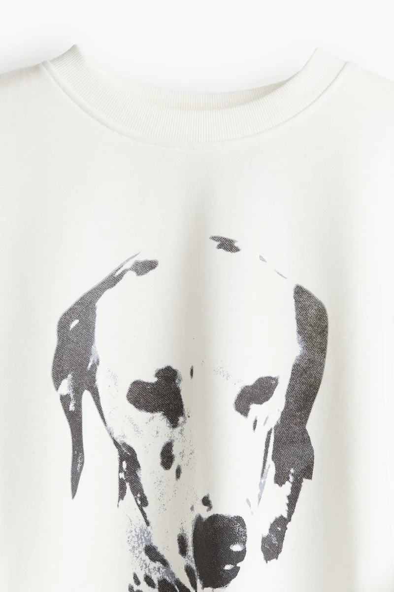 H&M Oversized printed sweatshirt