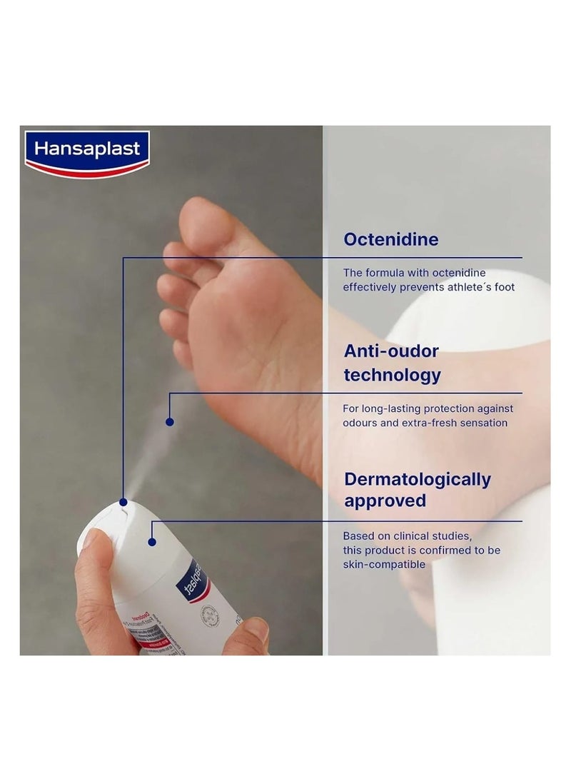 هانزابلاست بخاخ حماية و مضاد لرائحة عرق القدمين 2في1 حماية 48ساعة 150مل - Image 2