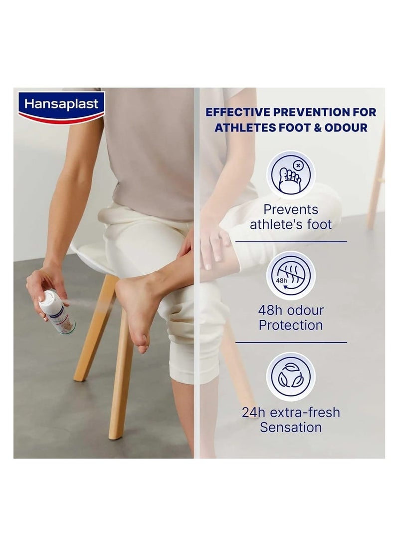 هانزابلاست بخاخ حماية و مضاد لرائحة عرق القدمين 2في1 حماية 48ساعة 150مل - Image 3