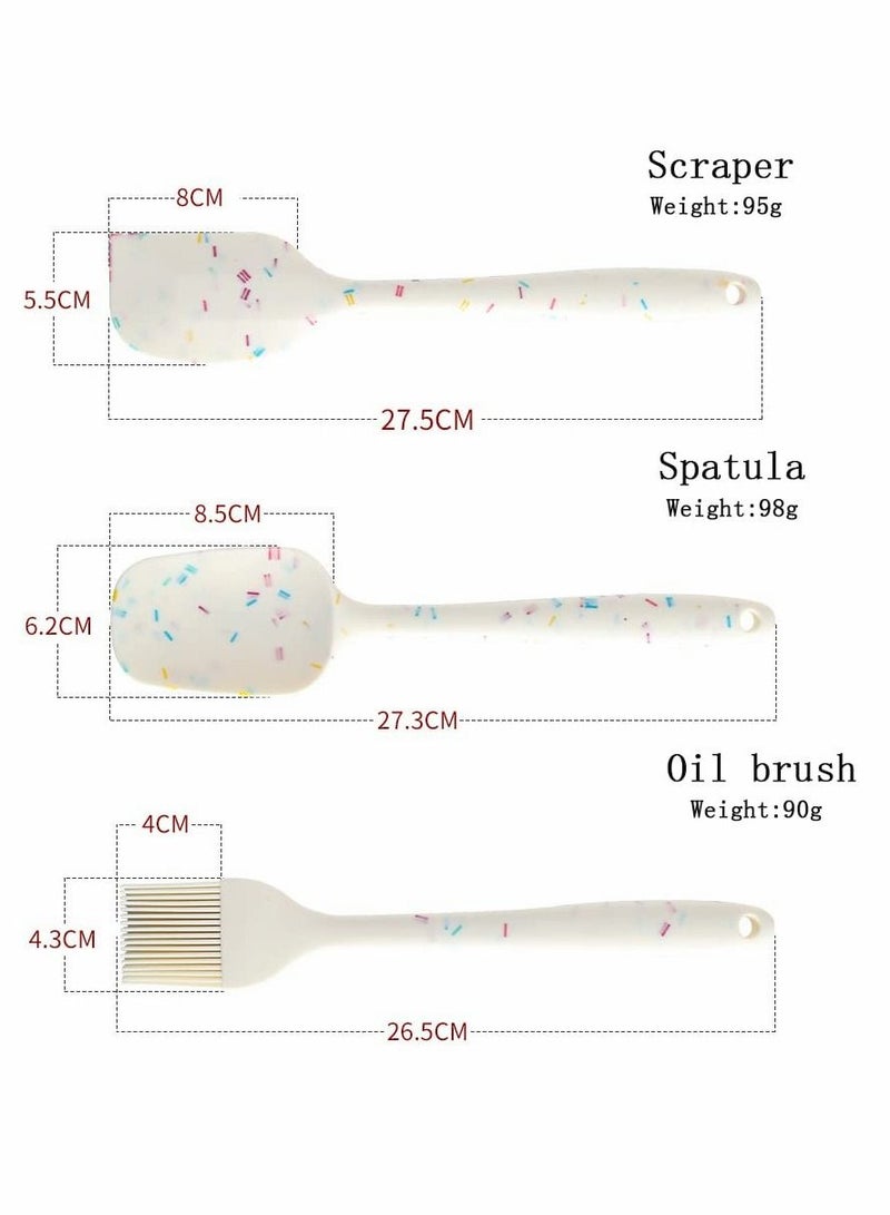 Excefore Silicone Basting Brush Heat Resistant Cooking Brush Pastry Grilling BBQ Oil Brush Barbecue Utensil for Grilling Baking Marinating - Image 4