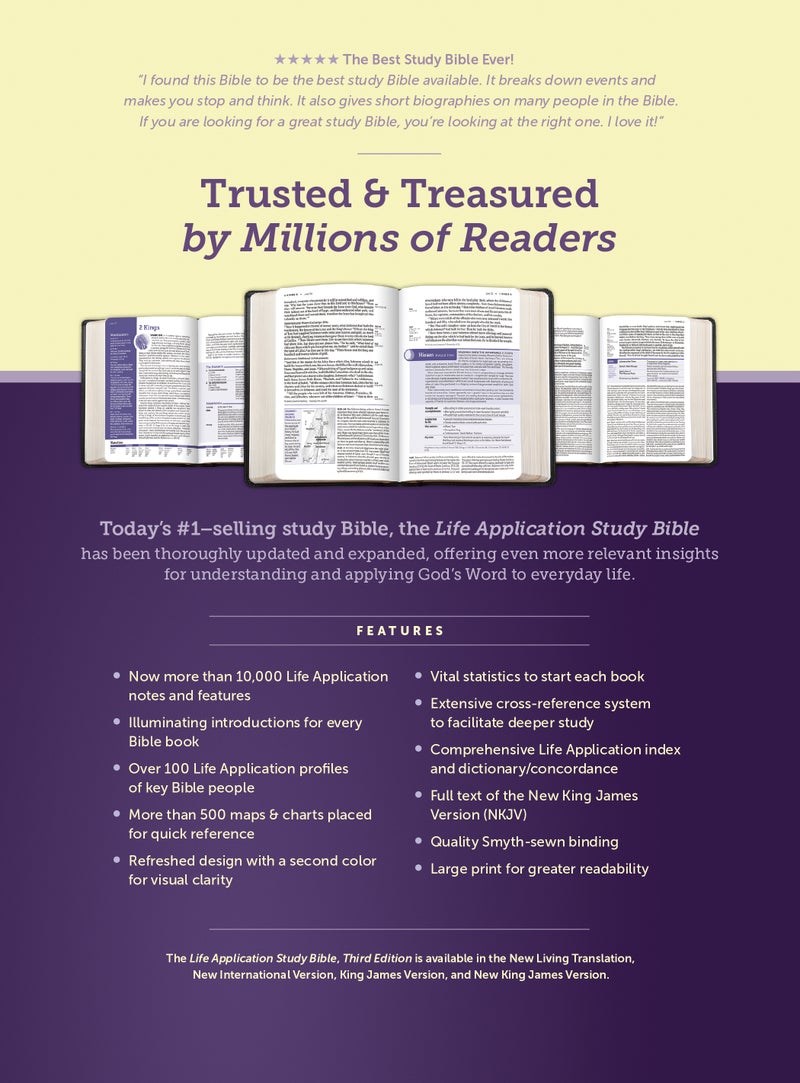 Nkjv Life Application Study Bible Third Edition Large Print