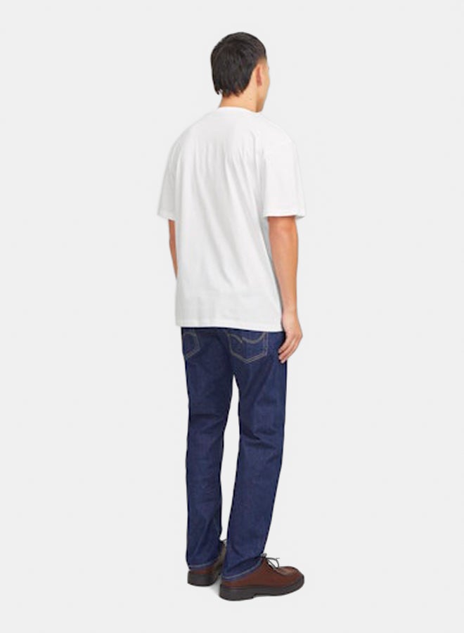JACK & JONES Mens Bryan Corp Logo Tee O-Neck