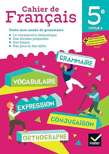 Cahier De Franais 5E Ed 2023 Cahier De Llve