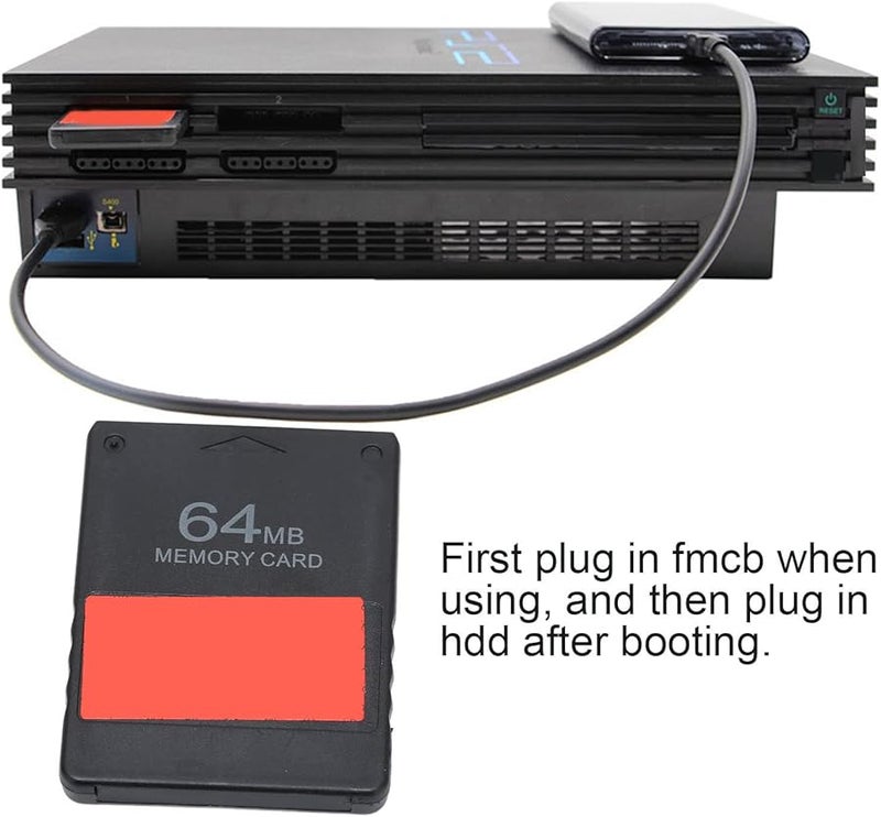 64MB PS2 Memory Card with FMCB v1 966 for USB HDD Games Plug and Play Console Accessory - Image 4