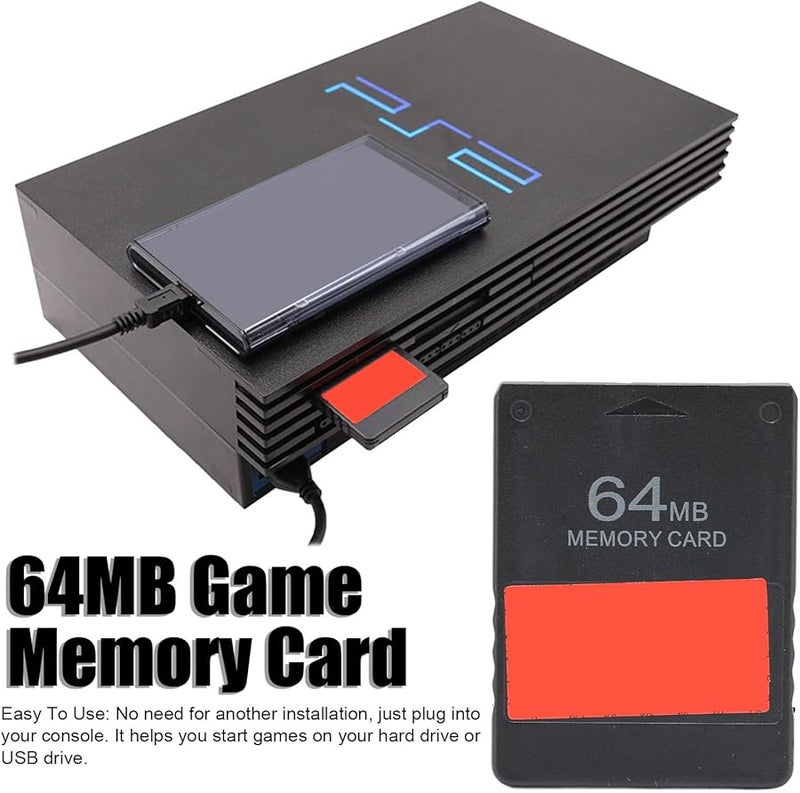 64MB PS2 Memory Card with FMCB v1 966 for USB HDD Games Plug and Play Console Accessory - Image 3