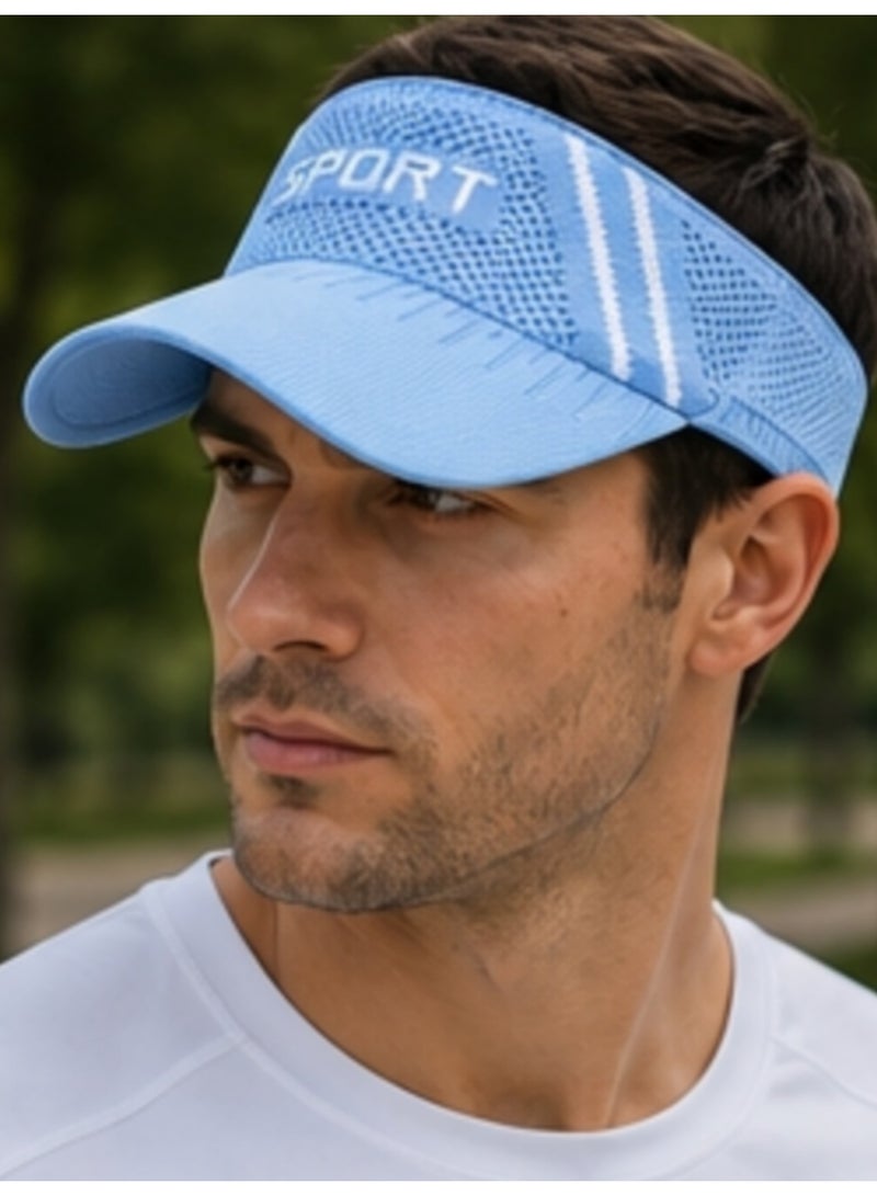 Tennis sport unisex summer unique cap opened hat - Image 1