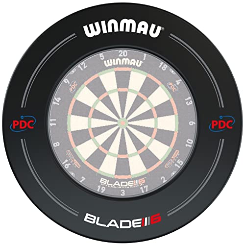 WINMAU PDC Dartboard Surround Ring Wall Protector – Durable Backboard for Dart Boards – Professional Darts Accessory for Starters & Professional Players, Multiple Designs & Colors - Image 1