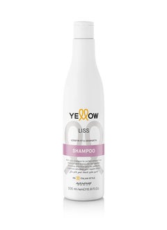 Yellow Liss shampoo with keratin and amaranth oil for wavy, straight and chemically straightened hair 500ml