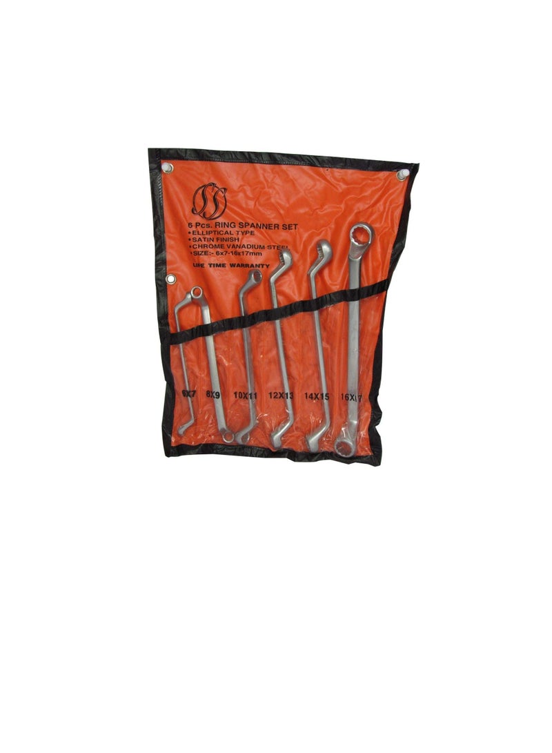 ROBUSTLINE Spanner Ring Type 6 Pieces - Image 1