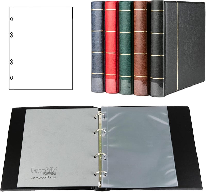 Prophila Collection Prophila First Day Sheets Album with 20 Pockets for First Day Sheets - Image 1