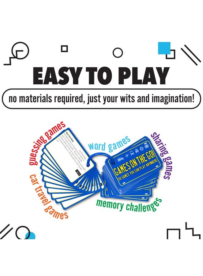 Continuum Games Games on the Go by Continuum Games - Portable Roadtrip Family Games to Challenge and Entertain for 2+ players , Blue - Image 3