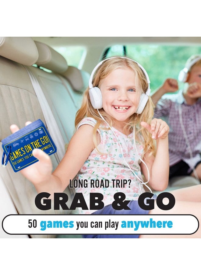 Continuum Games Games on the Go by Continuum Games - Portable Roadtrip Family Games to Challenge and Entertain for 2+ players , Blue - Image 2