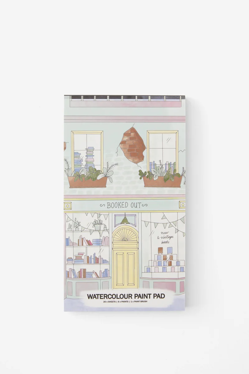 Typo Mini Watercolour Paint Pad