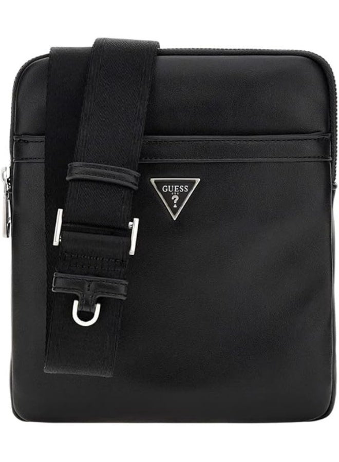 GUESS حقيبة يد للرجال من غس GU24140 أسود كوردلا - Image 1