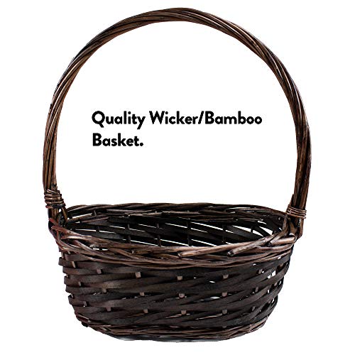 CRAVEBOX Brown Easter Basket for Kids and Adults (55ct) - Already Filled Easter Gift Basket with Plush Easter Bunny, Candy, Snacks, and Treats - Boys, Girls, Grandchildren, Young Children, Toddlers, Men, Women - Image 4