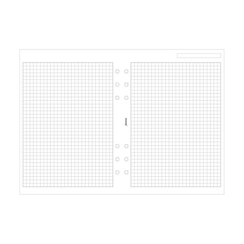 Filofax A5 Quadrille 1/5 Squares (B342905)