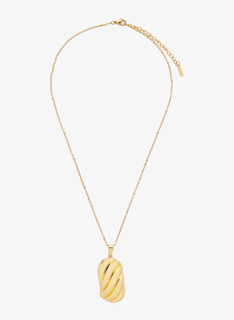 Ginger Gold Statement Necklace