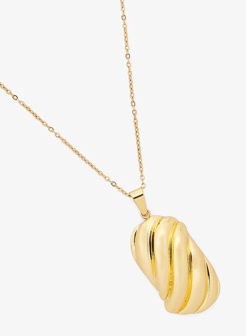 Ginger Gold Statement Necklace