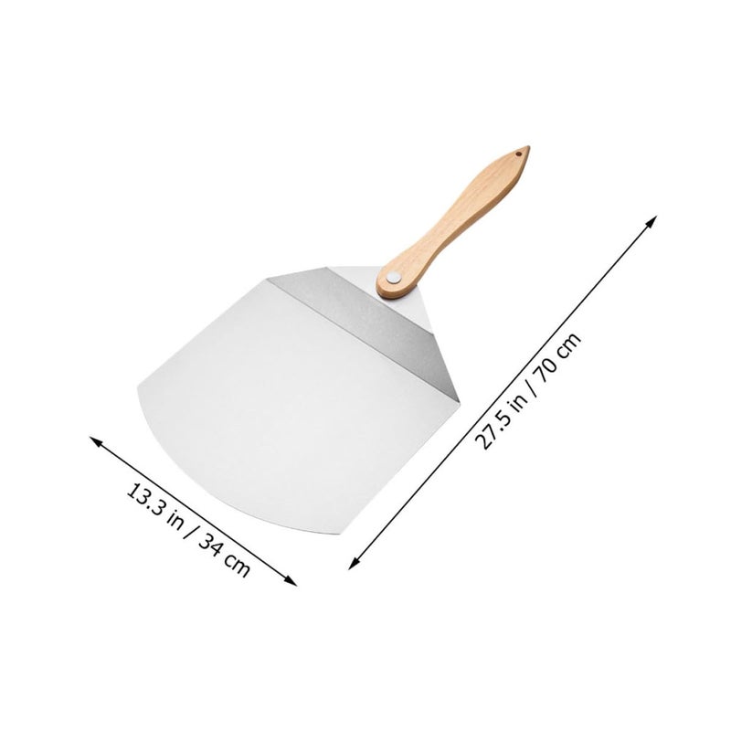 12 Inch Stainless Steel Foldable Pizza Spatula And Cake Shovel Kitchen Tool - Image 3
