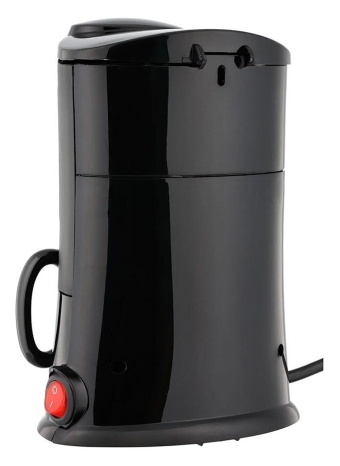 Mienta CM31416A Coffee Maker - 300 Watts - Single Cup - Modern Design in Black  - Image 2