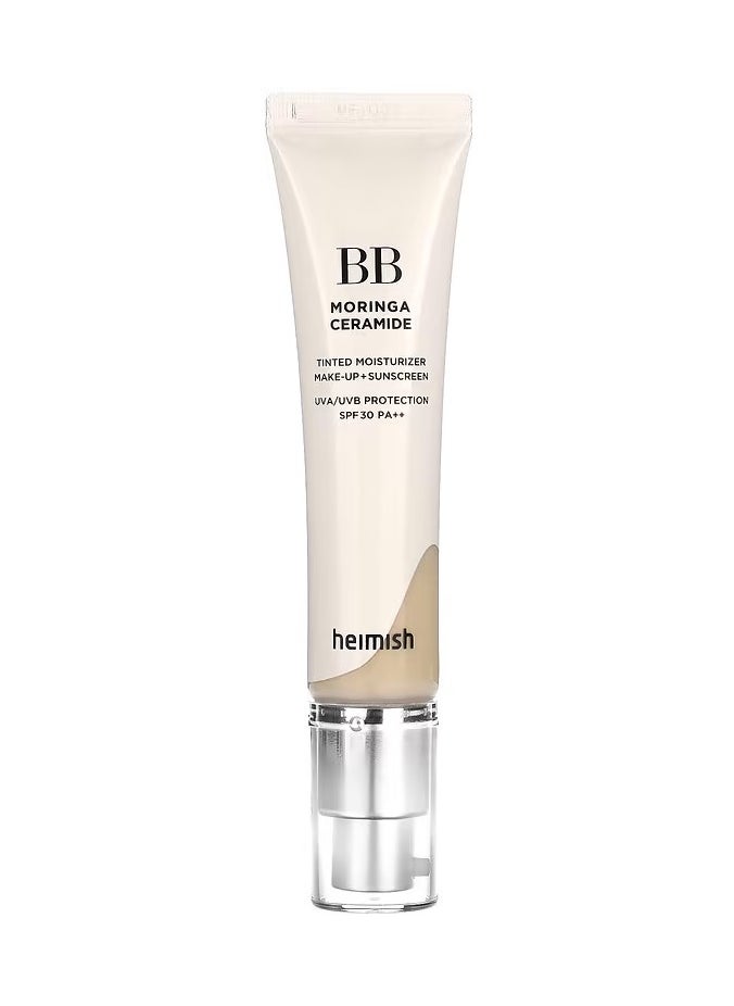Heimish Moringa Ceramide BB Cream, Tinted Moisturizer Make-Up + Sunscreen, SPF 30 PA++, 23C Nude, 1.05 oz (30 g)  - Image 2