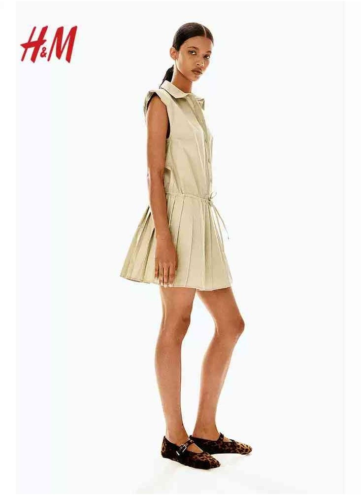 H and M - HM Women's New Loose Lightweight Comfortable And Fashionable Dress - Image 1