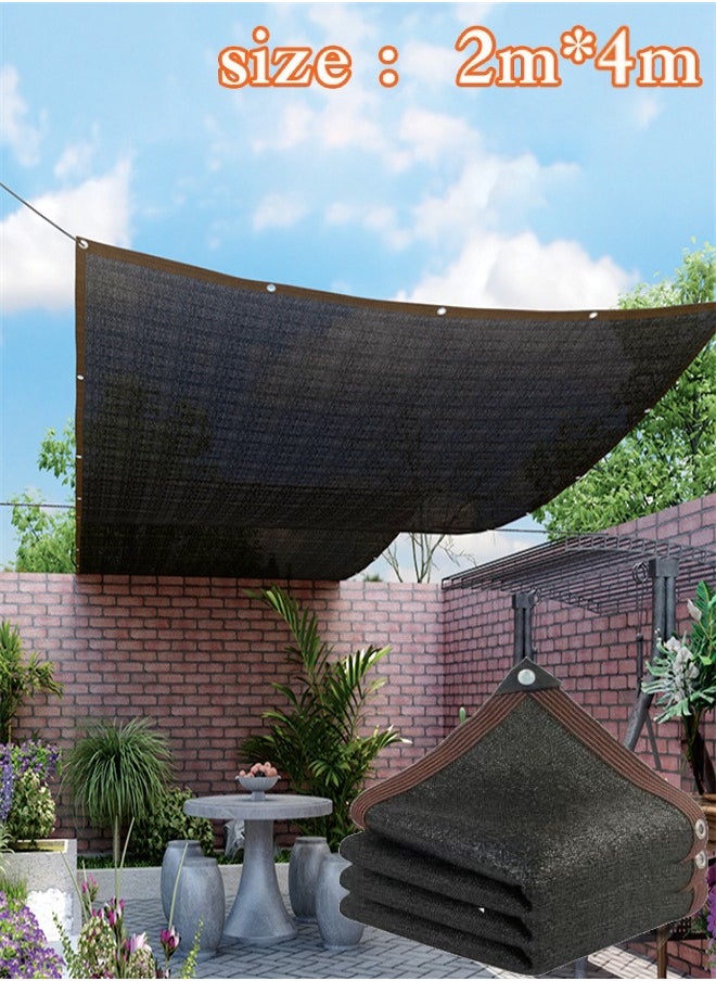 Generic 2x4m Sun Shade Cloth Cover Mesh Garden Sun Shade  - Image 1