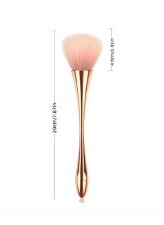 ORiTi Large Mineral Powder Brush Bling Dazzling Luxurious Crystal Rhinestone Synthetic Makeup Brush for Foundation Blush Buffing or Bronzer for Daily Makeup  - Image 3