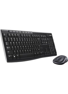 Logitech MK270 Wireless Keyboard And Mouse Combo For Windows, 2.4 Ghz Wireless, Compact Mouse, 8 Multimedia And Shortcut Keys, 2 Year Battery Life, For Pc, Laptop, Graphite, 920-004509 - pzsku/ZCD031B6C4C1B7C44B617Z/45/_/1736931781/a71be680-50ce-4ab9-a987-8219365cadc8