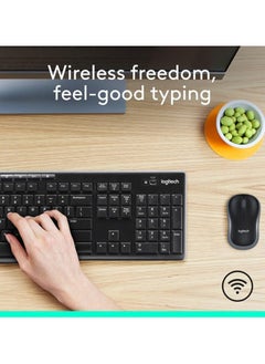 Logitech MK270 Wireless Keyboard And Mouse Combo For Windows, 2.4 Ghz Wireless, Compact Mouse, 8 Multimedia And Shortcut Keys, 2 Year Battery Life, For Pc, Laptop, Graphite, 920-004509 - pzsku/ZCD031B6C4C1B7C44B617Z/45/_/1736931802/2f3d4703-da1c-4b32-8dc0-7bce3131d6fd