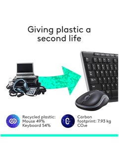 Logitech MK270 Wireless Keyboard And Mouse Combo For Windows, 2.4 Ghz Wireless, Compact Mouse, 8 Multimedia And Shortcut Keys, 2 Year Battery Life, For Pc, Laptop, Graphite, 920-004509 - pzsku/ZCD031B6C4C1B7C44B617Z/45/_/1736931822/7c89b67f-af1a-4ea1-987e-b34b653074a4