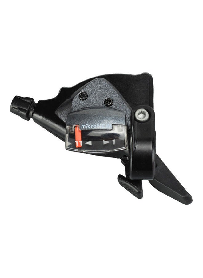 Alloy Bike Shifter Set Left 3-speed Right 8/9/10/11-speed, Adjustable 0.28kg, Resin Outshell - Principal Part, Aluminum - Image 3