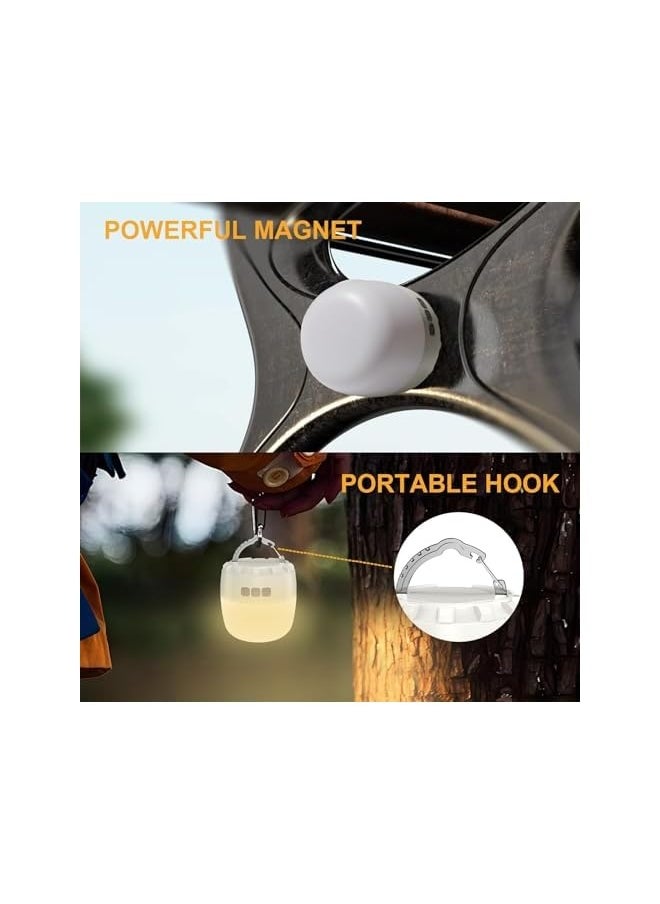 erorex LED Camping Lantern Rechargeable 5200mAh, Camping Lights with 4 Modes, Tent Lights Up to 150H LED Lanterns for Power Outages IPX5 Waterproof Emergency Lantern for Outages, Outdoor, Fishing  - Image 4