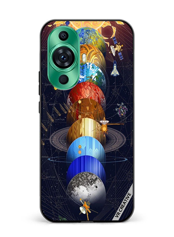 VR CREATIVE Protective Case Cover For Huawei nova 11 Earth Design Multicolour - Image 1