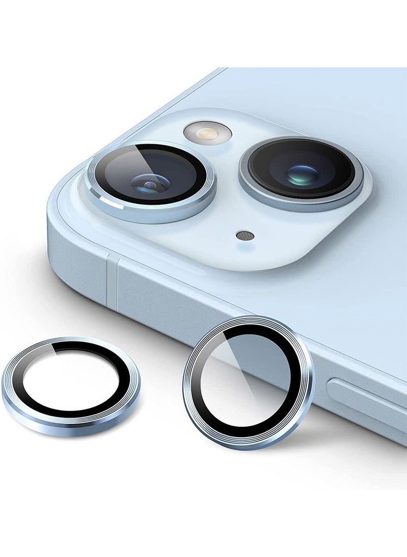 Muzz - Camera Glass Lens Protector Guard For iPhone 13 Blue - Image 1