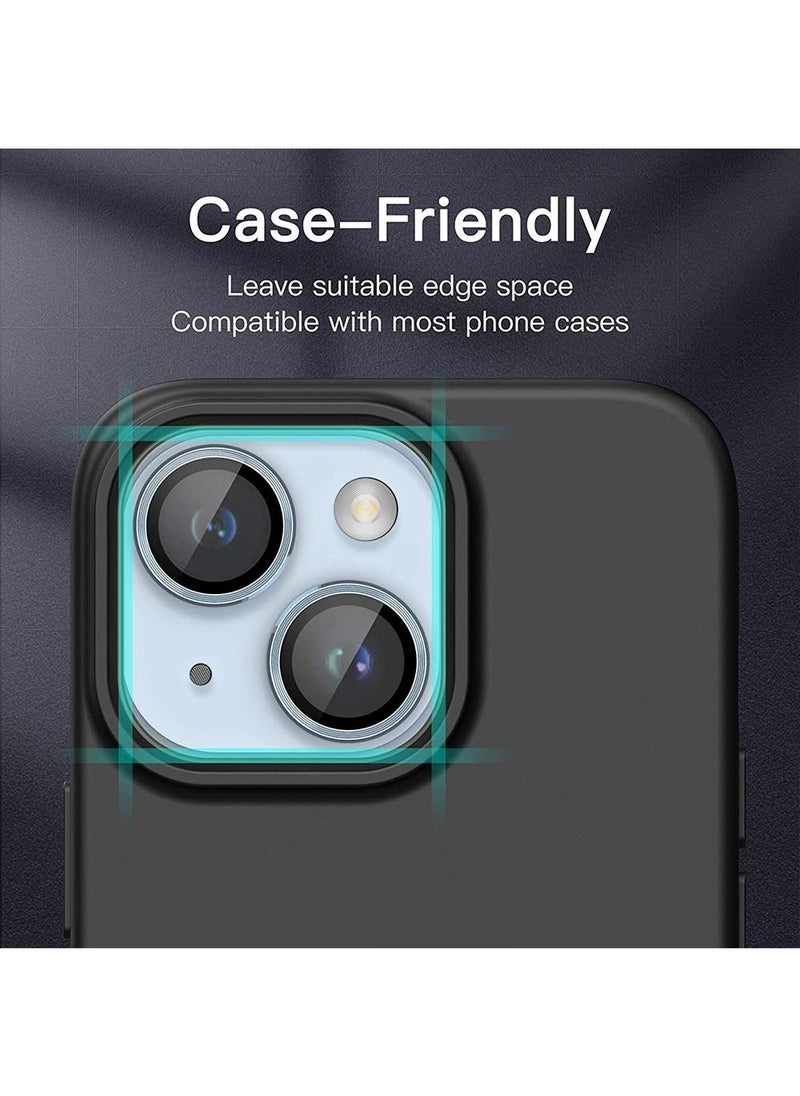 Muzz - Camera Glass Lens Protector Guard For iPhone 13 Blue - Image 1