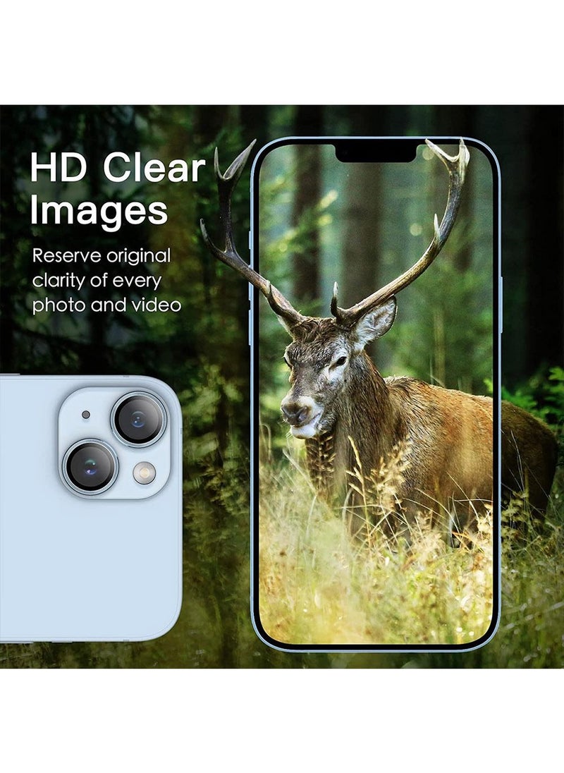 Muzz - Camera Glass Lens Protector Guard For iPhone 13 Blue - Image 1