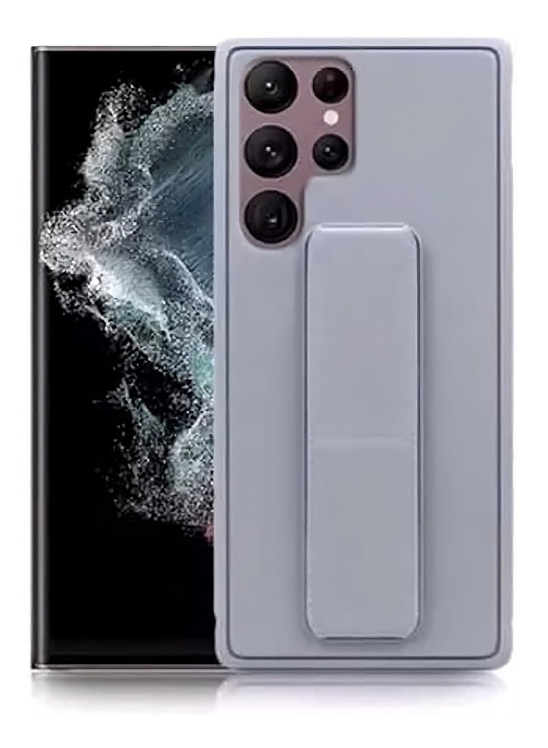 بورتوني غطاء حماية بحلقة معدنية قابلة للدوران للغاية لهاتف سامسونج جالاكسي S25 مع مسند مضاد للصدمات وملمس غير لامع ومضاد لبصمات الأصابع وغطاء مغناطيسي للسيارة لهاتف سامسونج جالاكسي S25 الترا - Image 1