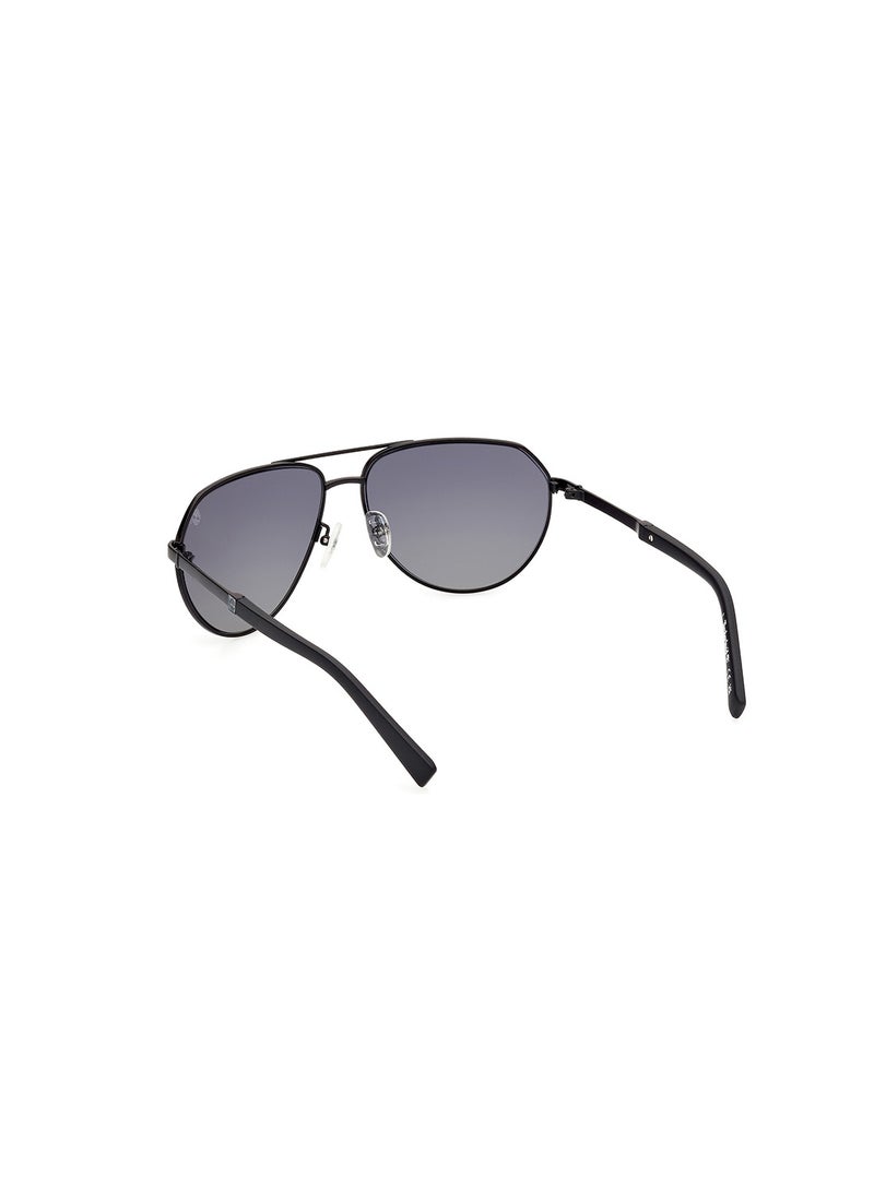 Timberland Men's Polarized Pilot Sunglasses - TB9340-H02D60 - Lens Size: 60 Mm - Image 5