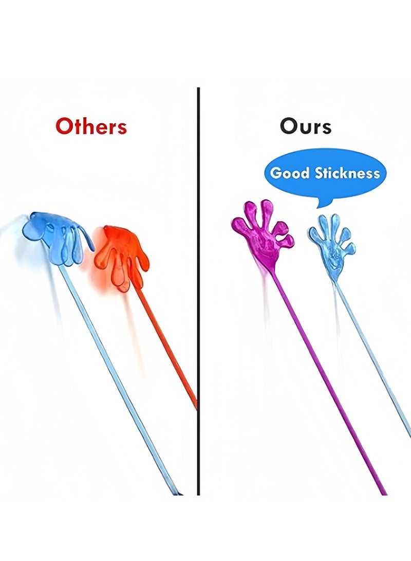 10 PCS Sticky Hands,Sticky Finger, Kids' Party Favor Sets, Fun Toys, Party Favors, Wacky Fun Stretchy Sticky Hands, Party Favors, Birthday Parties Articles, Toys for Sensory Kids  - Image 4
