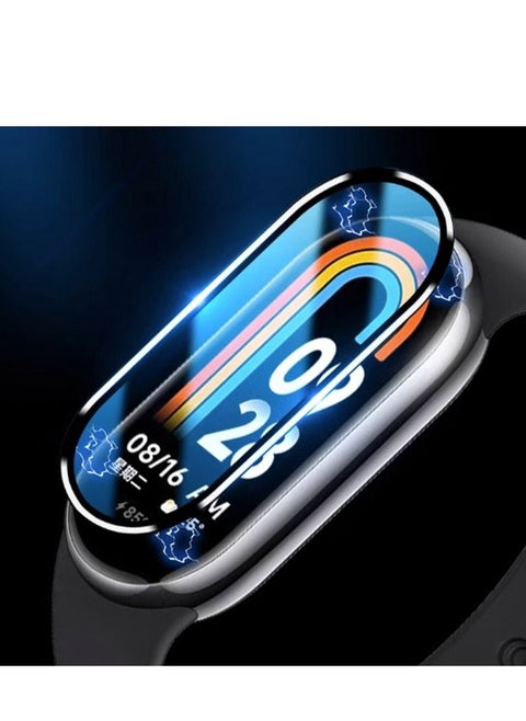 Mi Band 8 Screen Protector, Soft Ultra Thin Anti Shock Screen Protector For Mi Band 8 Clear