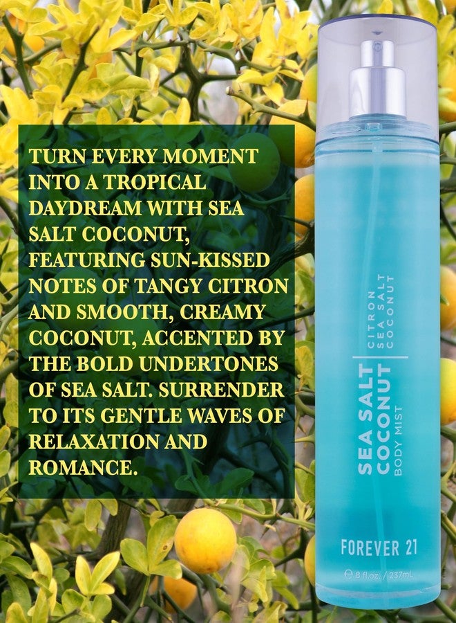 FOREVER 21 بخاخ الجسم بجوز الهند وملح البحر من فوريڤر 21، 8 أونصة سائلة - Image 2