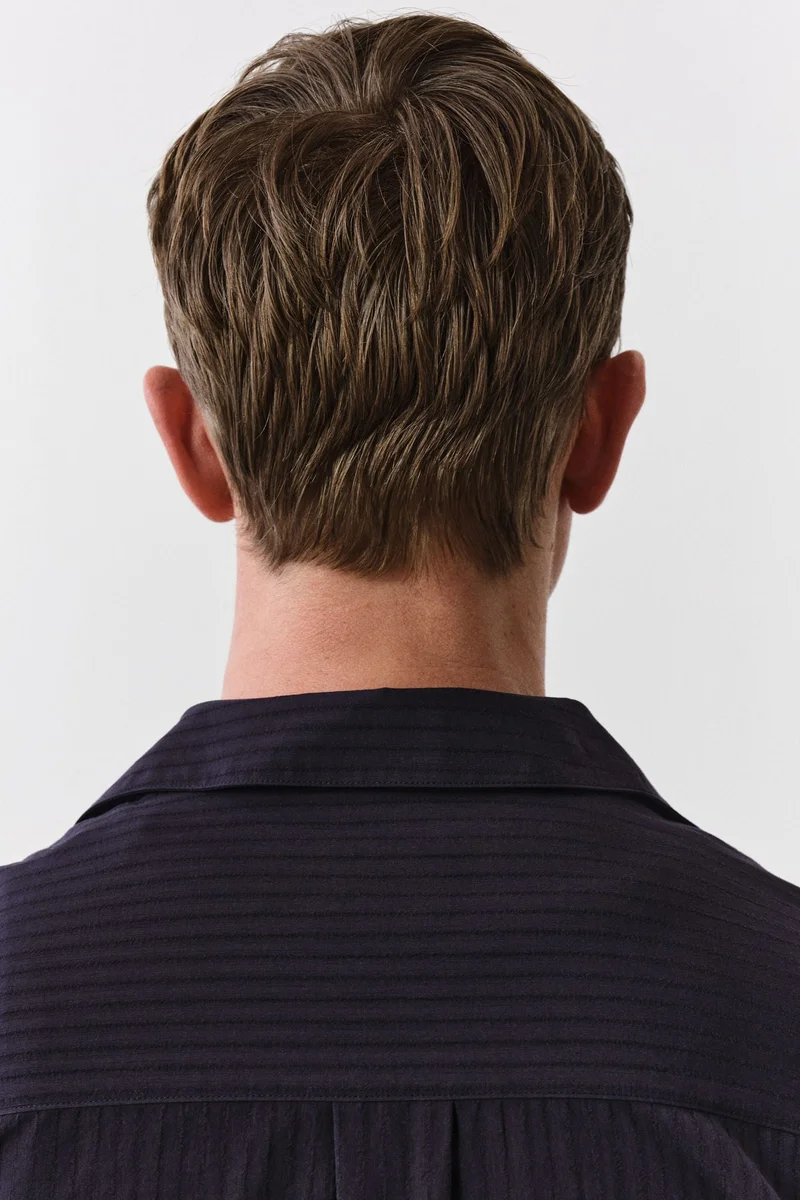 اتش اند ام Regular Fit Lyocell-blend shirt