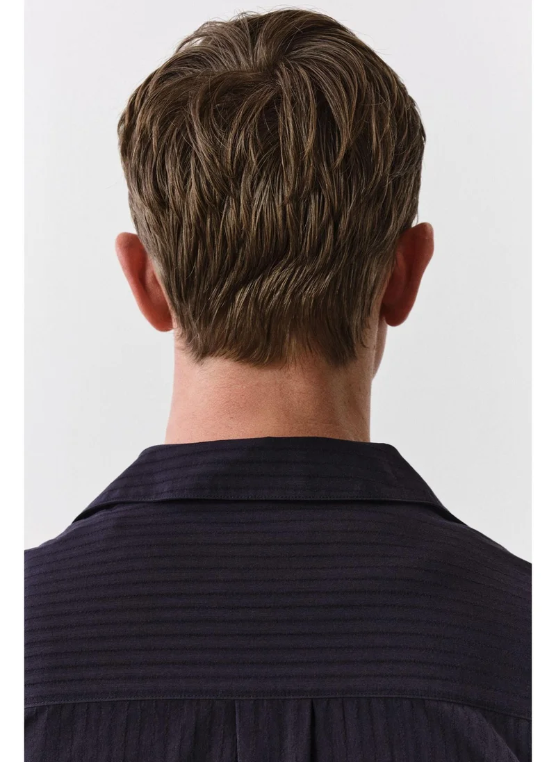 اتش اند ام Regular Fit Lyocell-blend shirt