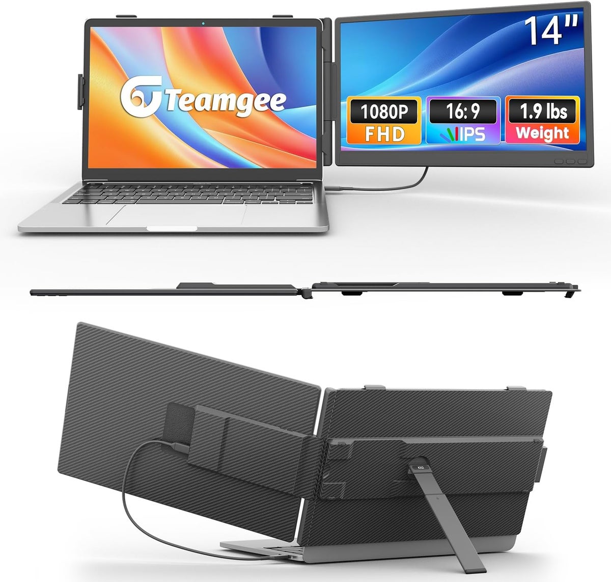 teamgee Teamgee Laptop Screen Extender 14 inch ZA5D21B570158BB91A717Z