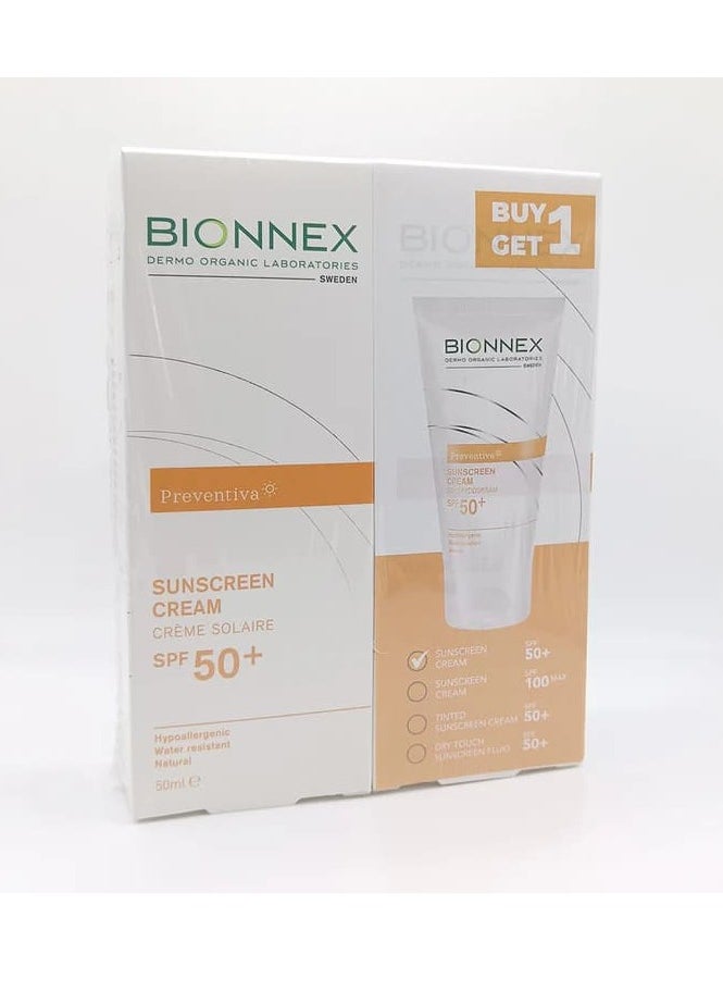 BIONNEX Preventiva Sunscreen SPF 50+ (Buy 1, Get 1 Free) 