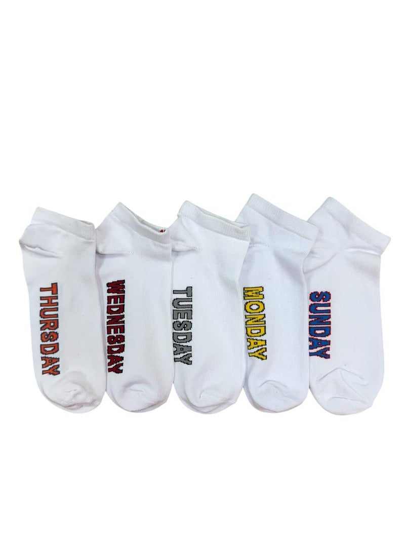 Solo Basic Sneaker Plain Pack OF 5 For Kids  - Image 1