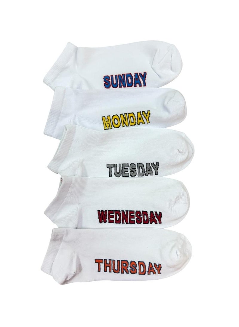 Solo Basic Sneaker Plain Pack OF 5 For Kids  - Image 3