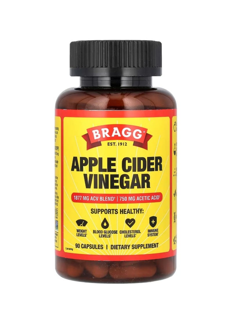 Bragg Apple Cider Vinegar  90 Capsules  - Image 1