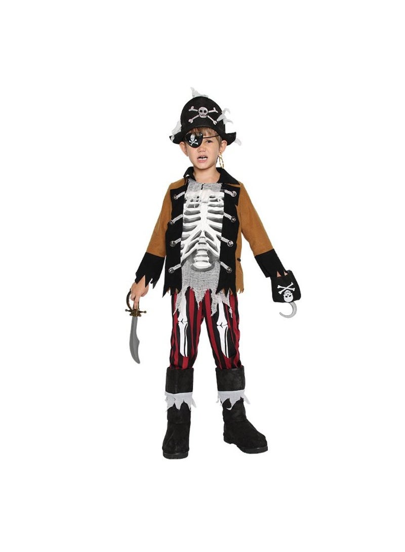 MAD TOYS Pirate Boy Kids Halloween Costume  - Image 1